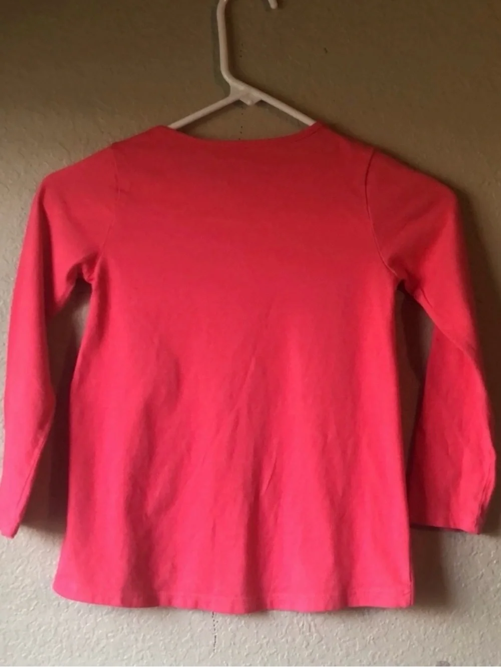 Carter’s Shirt Girls Dark Pink Long Sleeve Casual Classic Top Tee Blouse Girls 6